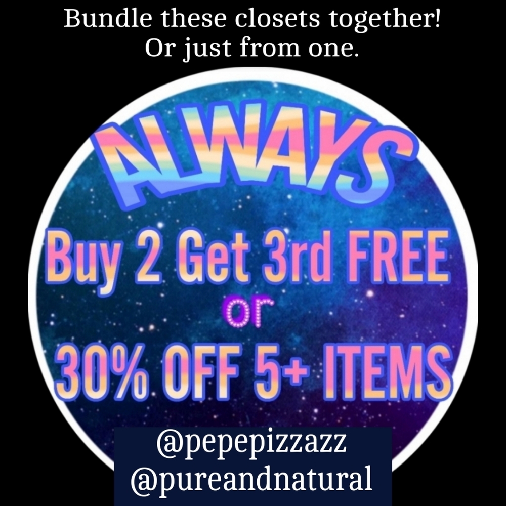 ALWAYS BUY2 GET 3RD FREE‼️ FROM EITHER CLOSET OR BUNDLE TOGETHER! 5000+ LISTINGS